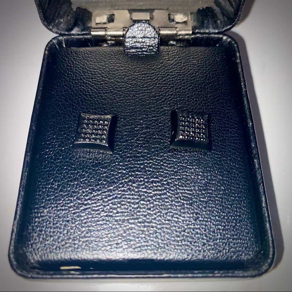 Black Diamond Earrings
